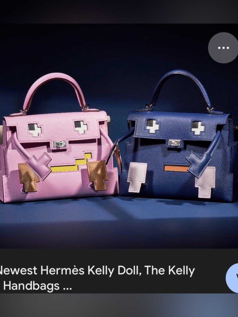 Kelly Doll Mini Bag Monster Rose Sakura 20 19cm